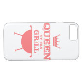 Coques Case-Mate iPhone Reine Du Grill, Rose (Dos (Horizontal))