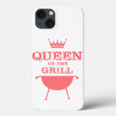 Coques Case-Mate iPhone Reine Du Grill, Rose (Verso)