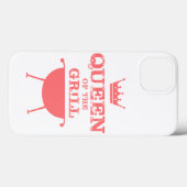 Coques Case-Mate iPhone Reine Du Grill, Rose (Verso (horizontal))