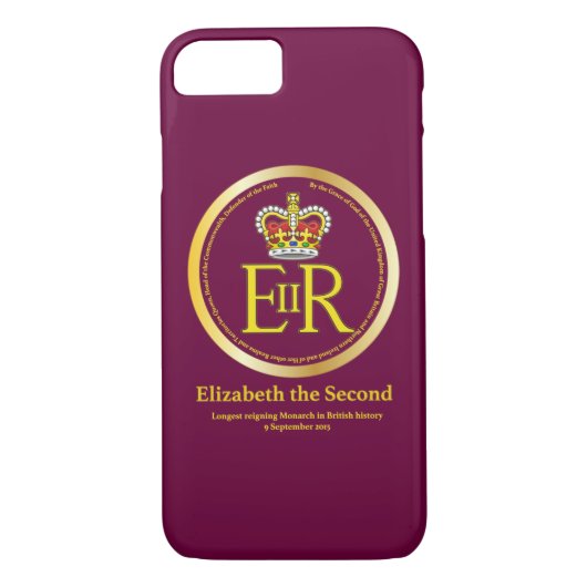 Coques Case-Mate iPhone Reine Elizabeth II (Dos)