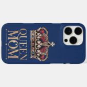 Coques Case-Mate iPhone Reine Maman Couronne (Verso (horizontal))
