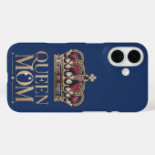 Coques Case-Mate iPhone Reine Maman Couronne (Verso (horizontal))