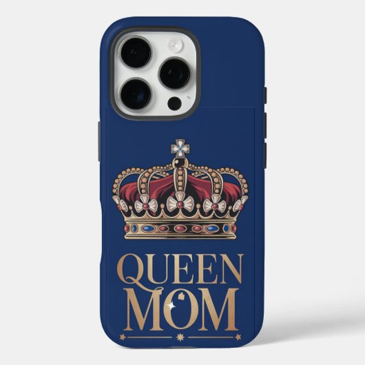 Coques Case-Mate iPhone Reine Maman Couronne (Verso)