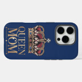 Coques Case-Mate iPhone Reine Maman Couronne (Verso (horizontal))