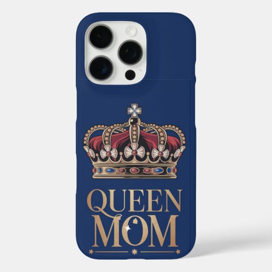 Coques Case-Mate iPhone Reine Maman Couronne (Verso)