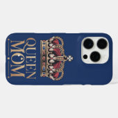 Coques Case-Mate iPhone Reine Maman Couronne (Verso (horizontal))