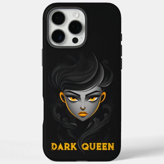 Coques Case-Mate iPhone Reine noire en colère (Verso)