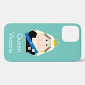 Coques Case-Mate iPhone reine Victoria, monarque britannique (Verso (horizontal))