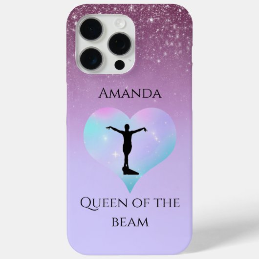 Coques Case-Mate iPhone Reine Violette De La Poutre Gymnastique Personnali (Verso)