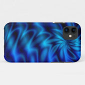 Coques Case-Mate iPhone Remous bleu (Dos (Horizontal))