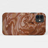 Coques Case-Mate iPhone Remous de chocolat (Dos (Horizontal))