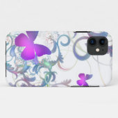 Coques Case-Mate iPhone Remous élégant de papillon (Dos (Horizontal))