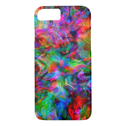 Coques Case-Mate iPhone Remous lumineux psychédélique intense de couleur (Dos)