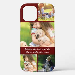 Case-Mate iPhone Case Remplacez le texte et les photos par le vôtre