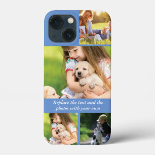 Case-Mate iPhone Case Remplacez le texte et les photos par le vôtre