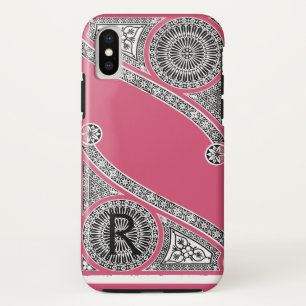 Coques Pour iPhone RENAISSANCE ARCHITECTE Fraise Ice rose Monogramme