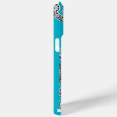Coques Case-Mate iPhone RENAISSANCE ARCHITECTURE Scruba Blue Monogramme (Verso / Droite)