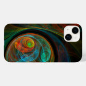 Coques Case-Mate iPhone Renaissance de l'art Abstrait (Verso (horizontal))