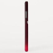 Coques Case-Mate iPhone RENAISSANCE FLORENTINE ANGEL Monogramme Bourgogne  (Dos/Droite)