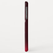 Coques Case-Mate iPhone RENAISSANCE FLORENTINE ANGEL Monogramme Bourgogne  (Dos/Gauche)