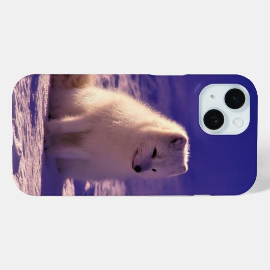 Coques Case-Mate iPhone Renard arctique (Verso (horizontal))