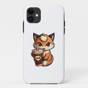 Case-Mate iPhone Case Renard avec une tasse