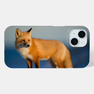 Coque Pour iPhone 15 Renard Brun