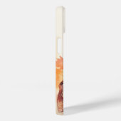 Coques Case-Mate iPhone Renard de Kawaii avec Kimono (Verso / Droite)