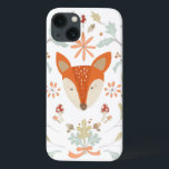 Etui iPhone 13 Renard des bois<br><div class="desc">Renard boisé aux feuilles verts. Artiste : June Erica Vess. ID d'image : 105549D.</div>
