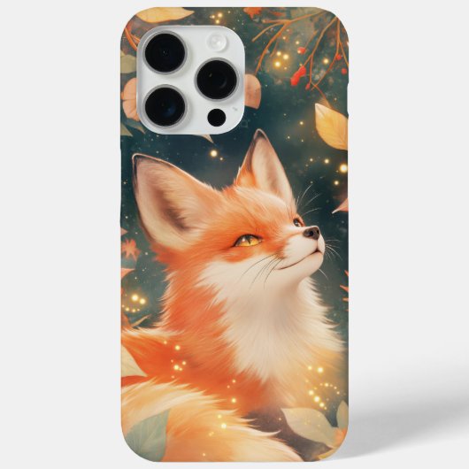 Coques Case-Mate iPhone Renard Embrasse l'Automne (Verso)