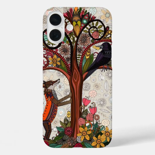 Coques Case-Mate iPhone renard et corbeau (Verso)