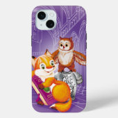 Coques Case-Mate iPhone renard et hibou (Verso)