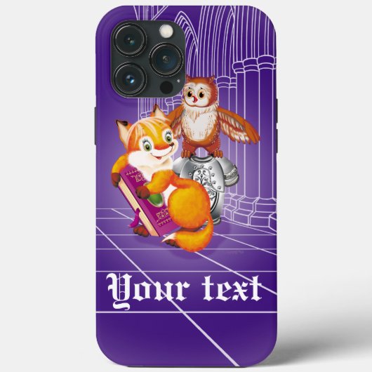 Coques Case-Mate iPhone renard et hibou (Verso)