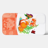 Coques Case-Mate iPhone renard et papillon (Verso (horizontal))