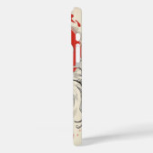 Coques Case-Mate iPhone Renard japonais blanc Kitsune (Verso / Gauche)