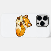 Coques Case-Mate iPhone Renard Mignon Endormi au Chaud (Verso (horizontal))