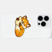 Coques Case-Mate iPhone Renard Mignon Endormi au Lit (Verso (horizontal))
