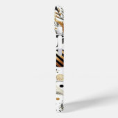 Coques Case-Mate iPhone Renard mignon et points sans couture (Verso / Gauche)