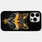 Coques Case-Mate iPhone Renard noir (Verso (horizontal))