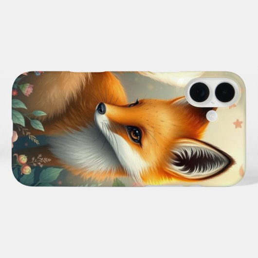 Coques Case-Mate iPhone Renard rêvé (Verso (horizontal))