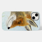 Coques Case-Mate iPhone Renard rouge (Verso (horizontal))