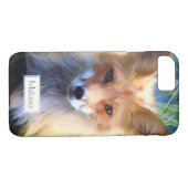 Coques Case-Mate iPhone Renard rouge Laying in the Grass Pittoresque Perso (Dos (Horizontal))