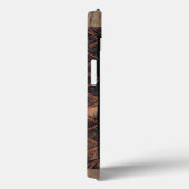 Coques Case-Mate iPhone Renard rustique sur un tronc d'arbre (Verso / Droite)
