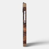 Coques Case-Mate iPhone Renard rustique sur un tronc d'arbre (Verso / Gauche)