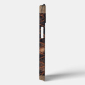 Coques Case-Mate iPhone Renard rustique sur un tronc d'arbre (Verso / Droite)