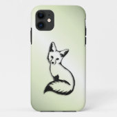Coques Case-Mate iPhone Renard vert   (Dos)