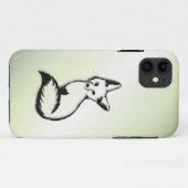 Coques Case-Mate iPhone Renard vert   (Dos (Horizontal))
