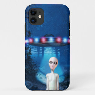 Coque Case-Mate Pour iPhone Rencontre de fin d'UFO de forêt