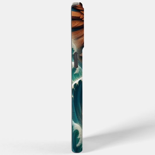 Coques Case-Mate iPhone Rencontre majestueuse : Aigle et poisson (Verso / Droite)