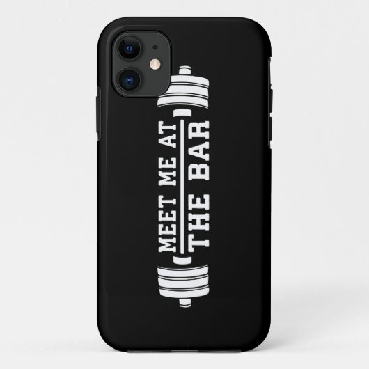 Coques Case-Mate iPhone Rencontrez-Moi Au Bar - Barbell - Entraînement (Dos)